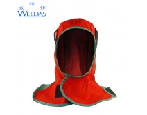 威特仕（WELDAS）火狐狸红色阻燃布焊接帽 23-6690 轻薄透气 可水洗