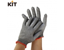 KIT国产不锈钢钢丝手套 超强耐切割防刀刃验厂屠宰场专用劳保手套（一只装）