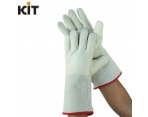 KIT牛皮防寒保暖手套 防水防冻冷库冷藏冰柜 加厚型 实验室手套