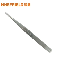 钢盾（SHEFFIELD）S031001-W防磁不锈钢尖头精密镊子夹子（120mm）
