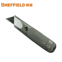 钢盾（SHEFFIELD）S067210 重型割刀 锌合金刀体 切割刀裁纸刀 重型美工刀