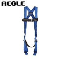 羿科AEGLE进口全身式双背式双保险安全带 建筑工地户外高空作业防坠落救援攀爬攀岩安全带