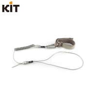 KIT 防失手绳 防坠落绳 弹力带钢丝 带固定锁扣 可3段拆卸组装